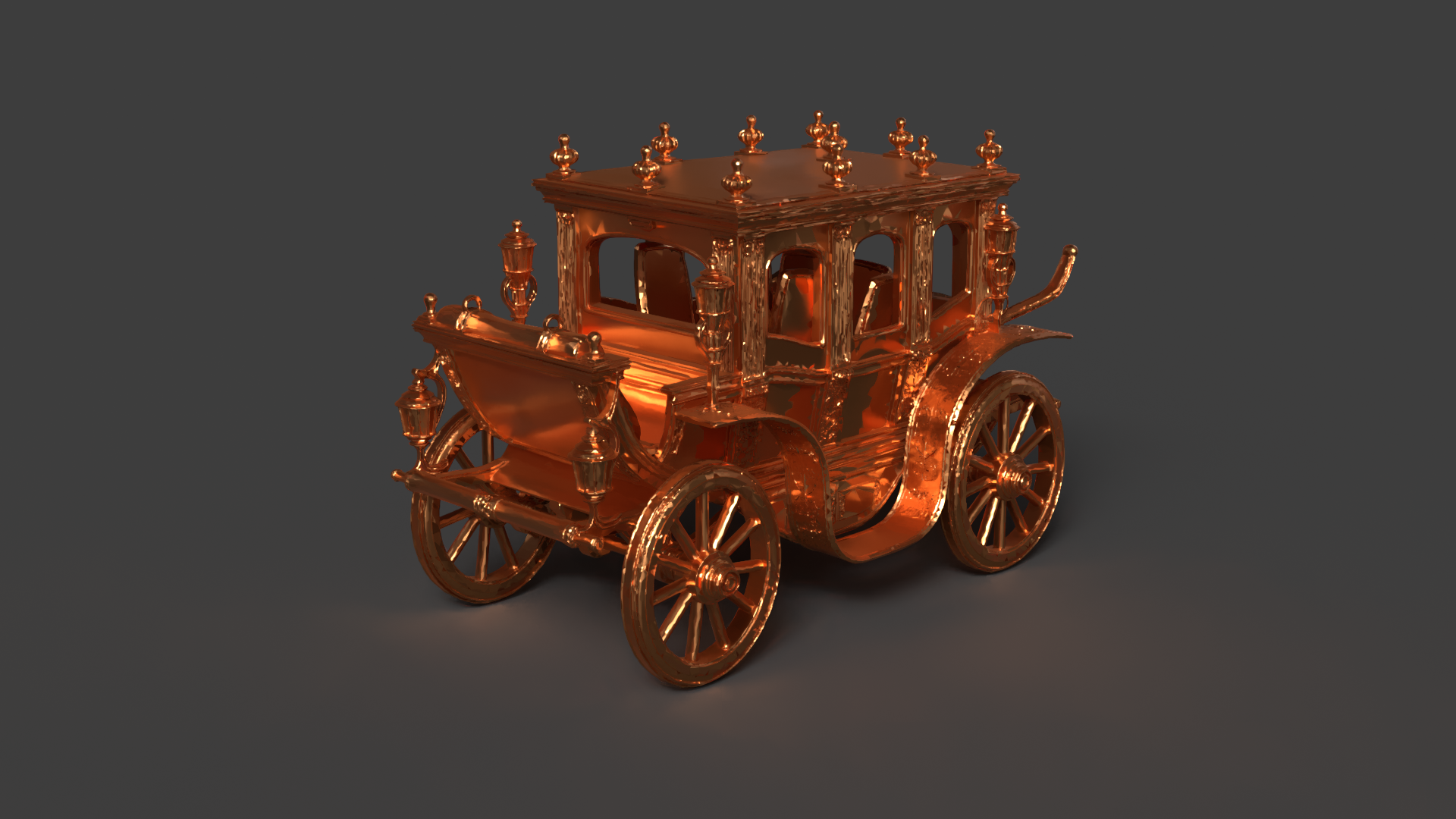Chinese ancient carriage | Fab