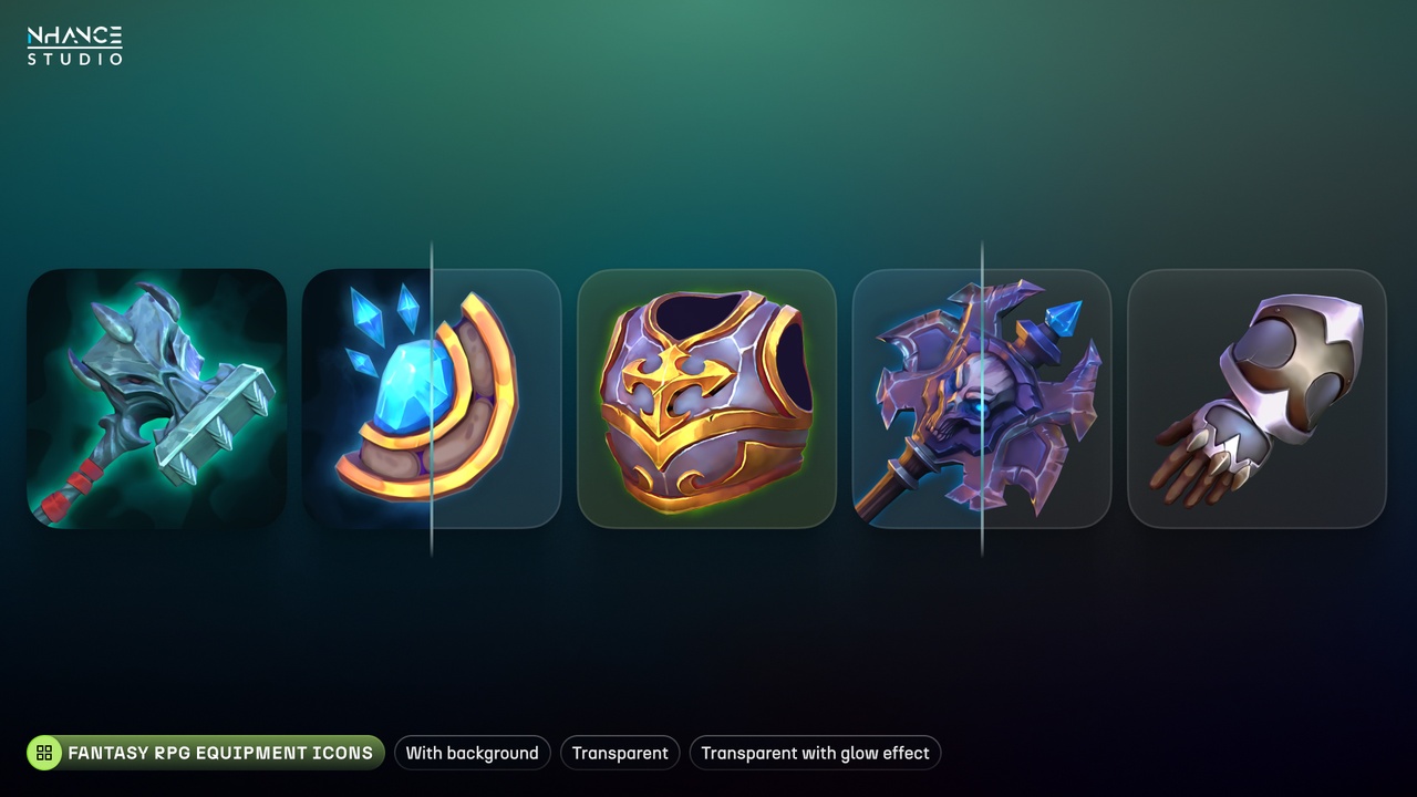 Media 1 for listing Fantasy RPG Equipment Pack #2