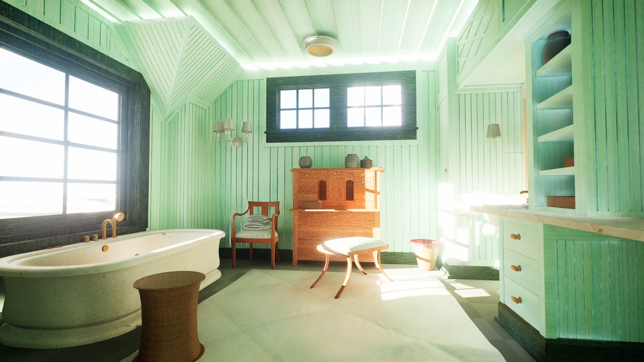 Media 1 for listing Green Wood Bathroom