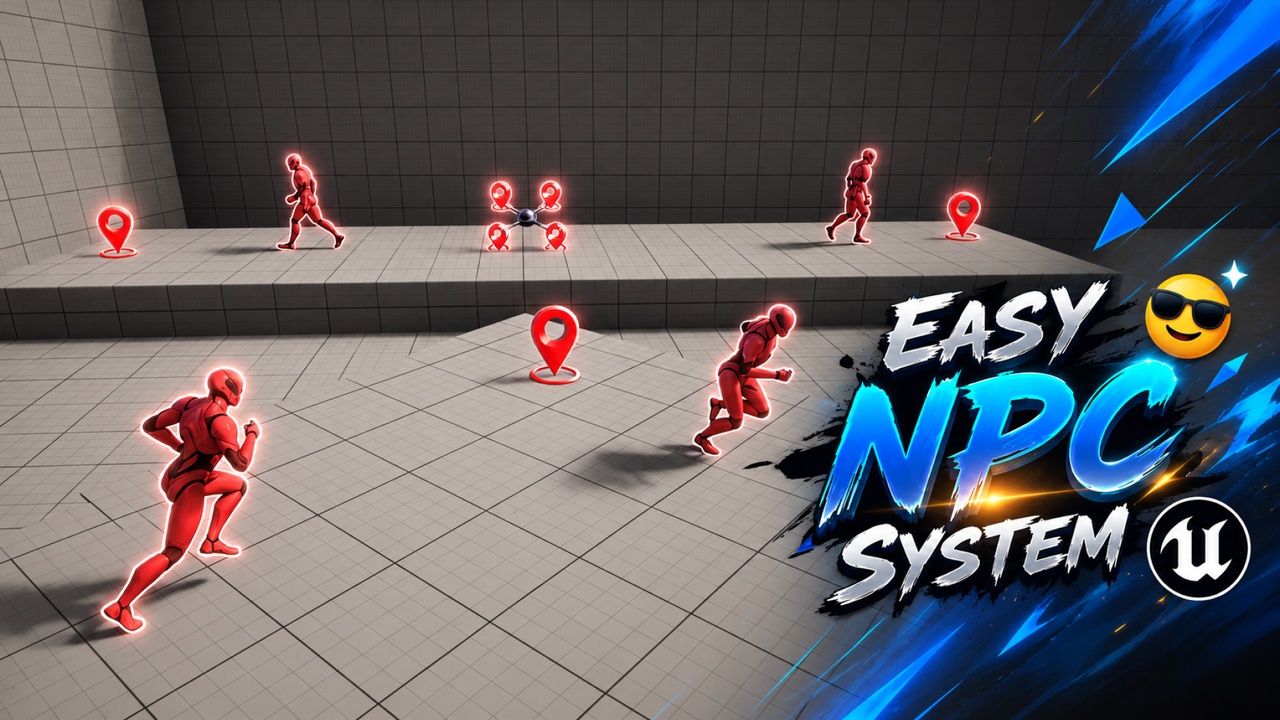 Media 1 for listing Easy NPC AI System || Game System