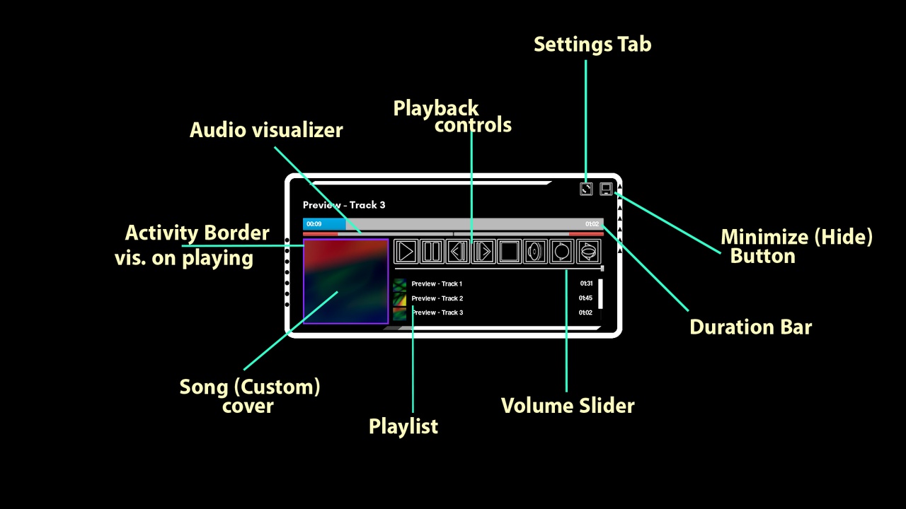 商品 Music Player Advanced 的媒体 1