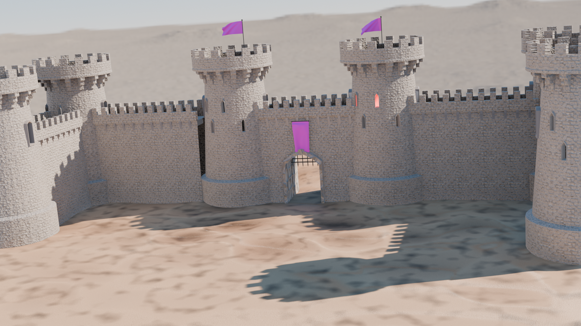 castle pack 01, castello pack 01 | Fab