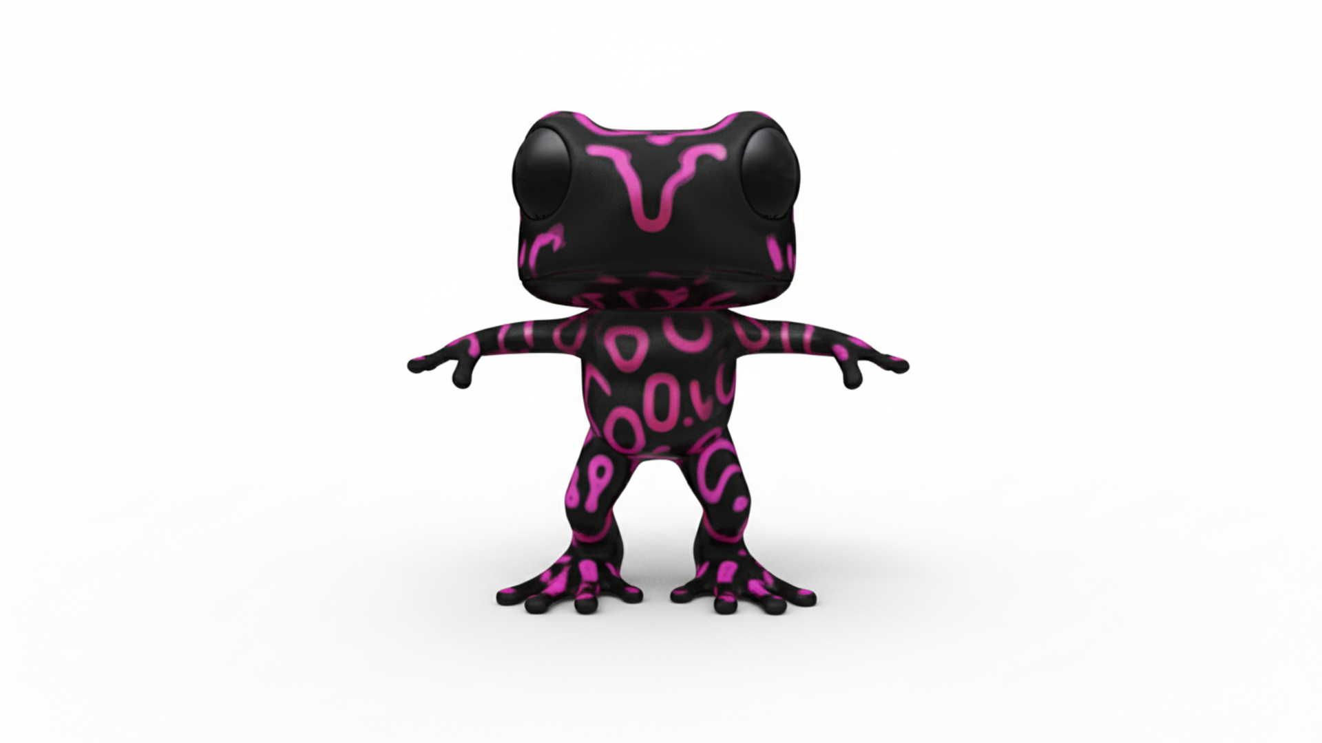 Stylized Poison Dart Frog Character Asset | Fab