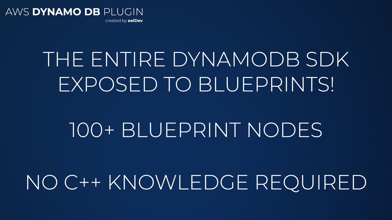 Media 1 for listing AWS Dynamo DB Database Plugin by eelDev