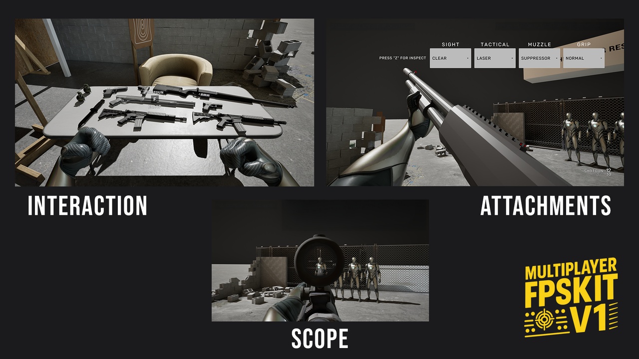 MULTIPLAYER FPS KIT