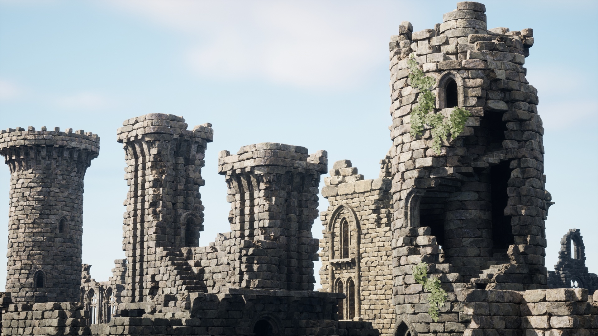 Media 1 for listing Medieval Ruins Optimized