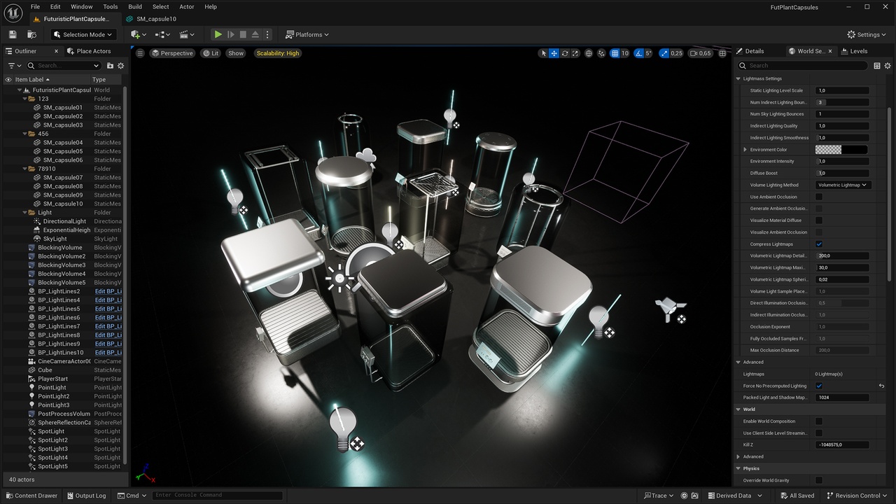 Media 1 for listing Futuristic Plant Capsules 2