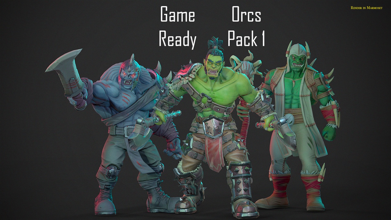 Media 1 for listing Orcs Pack 1
