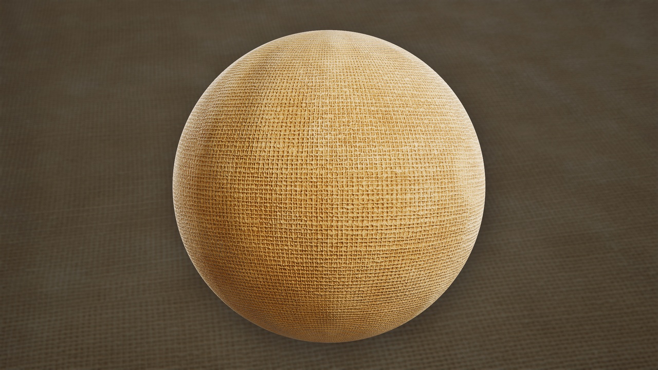 Medium 1 für Eintrag Stylized Burlap Fabric 01A - Material