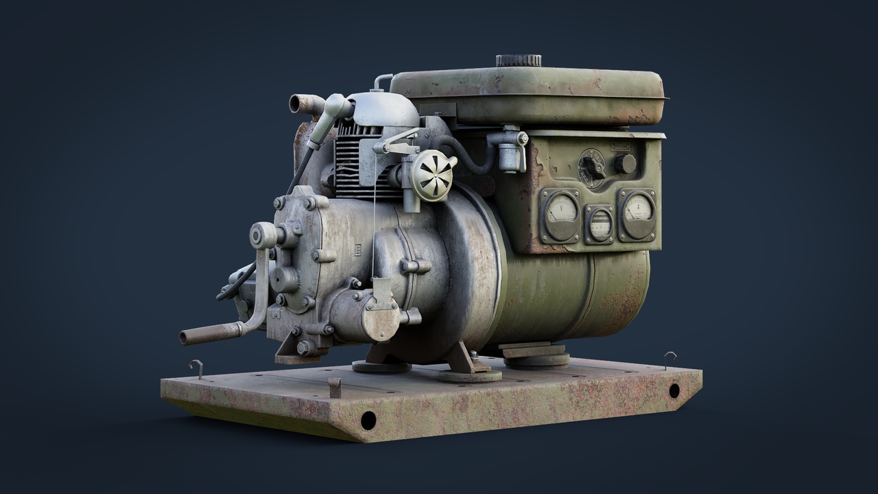 Media 1 for listing USSR Generator Industrial Prop