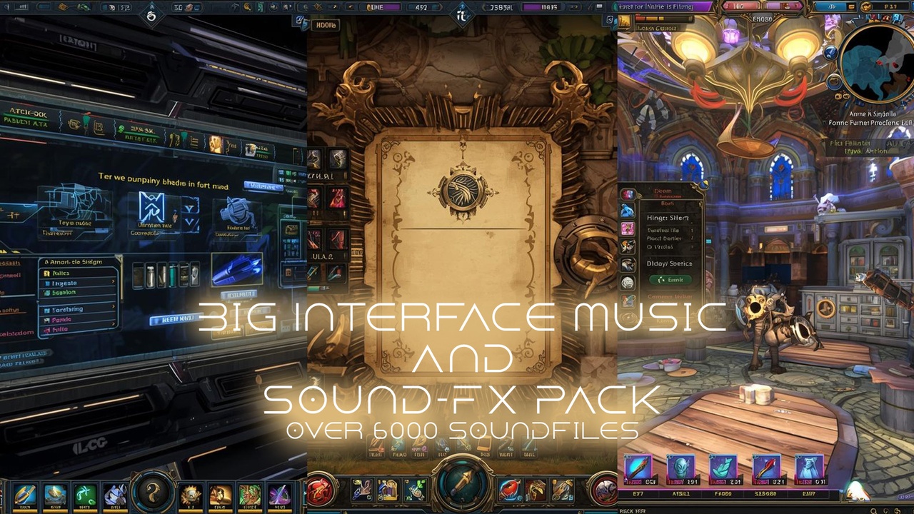 Media 1 for listing Big Interface Music and Sound FX Pack
