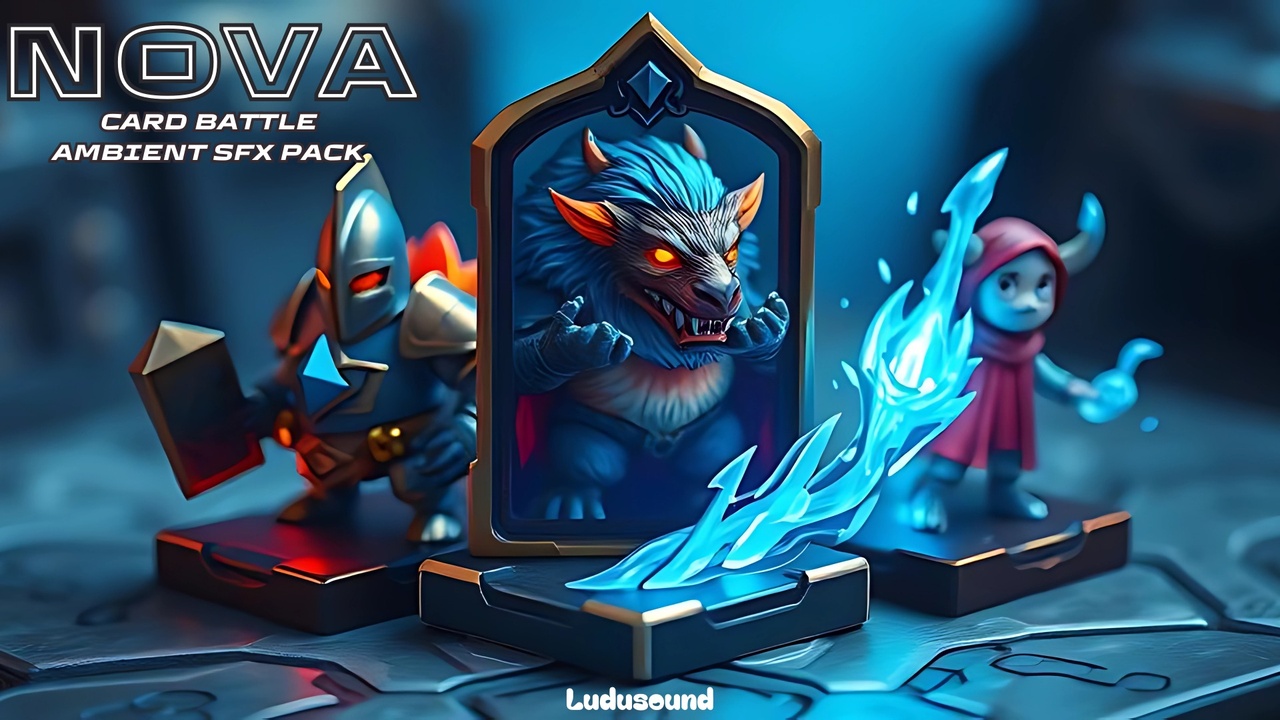 Media 1 for listing NOVA: CARD BATTLE AMBIENT SFX PACK