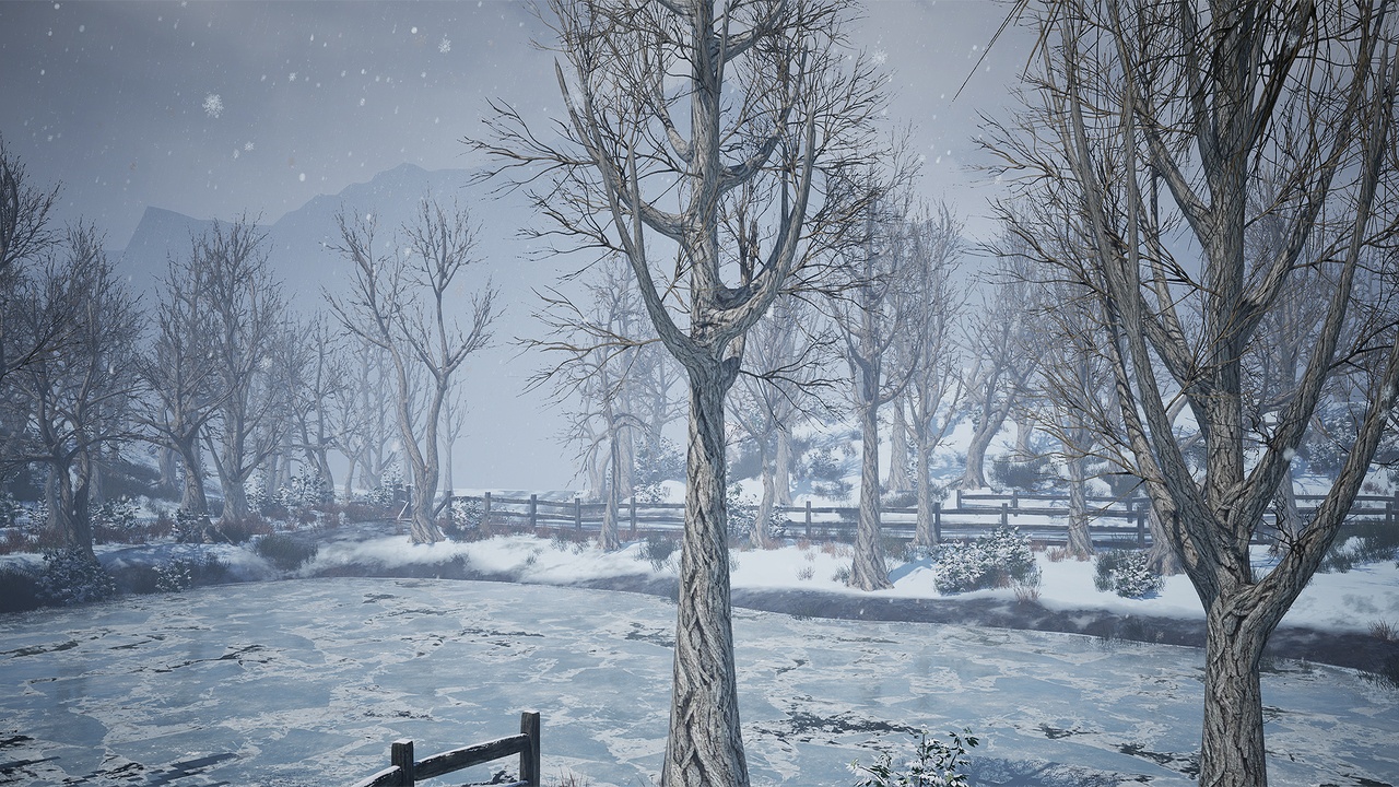 Media 1 for listing Realistic Mid Poly Winter Trees 26P