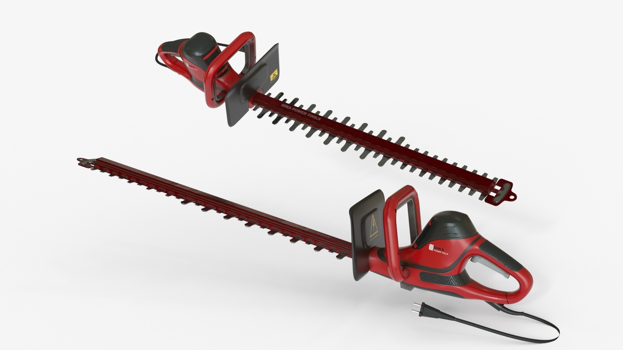 Media 1 for listing Red Professional Electric Hedge Trimmer