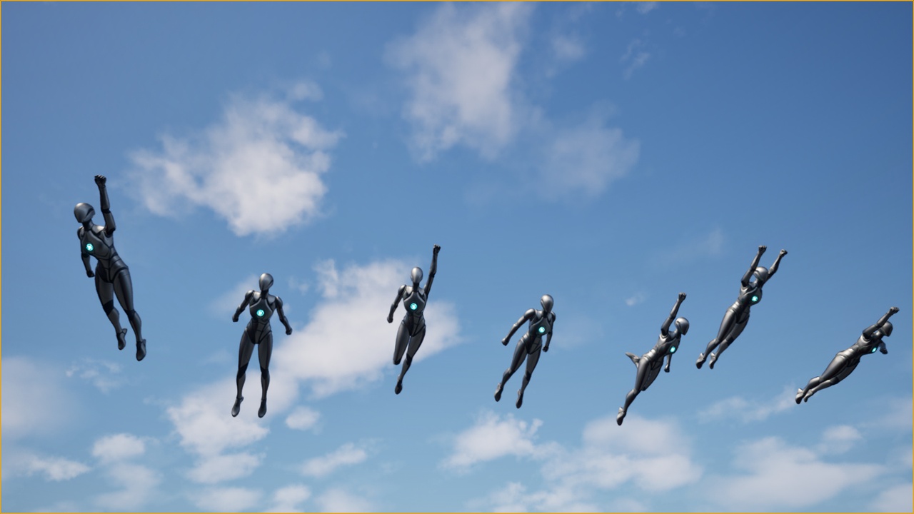 Media 1 for listing Flying Animations Pack