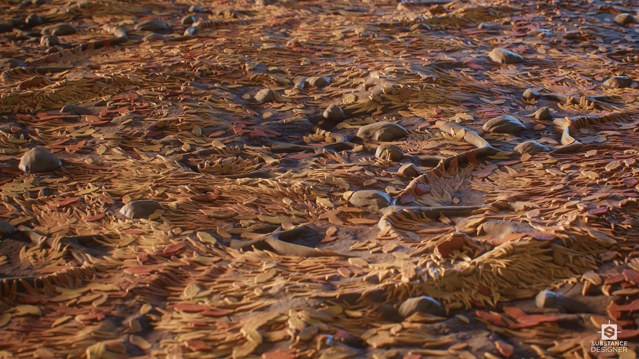 Media 1 for listing Stylized Autumn Ground