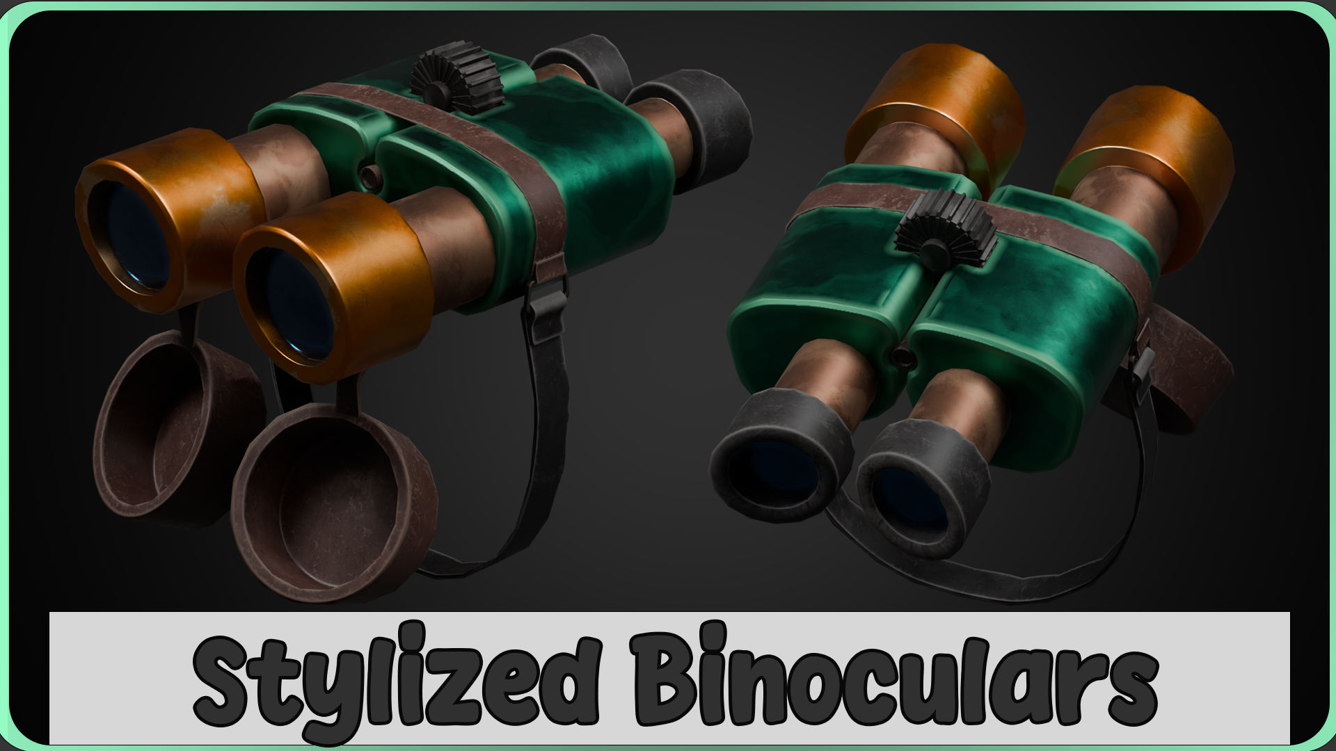 Stylized Binoculars - Game Ready - Unity | Unreal Engine | Fab