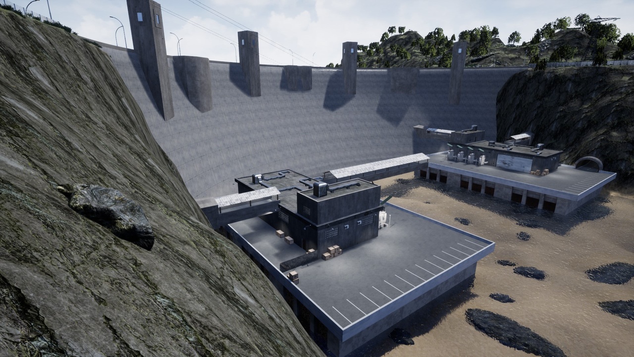 Media 1 for listing Dam Environment Scene