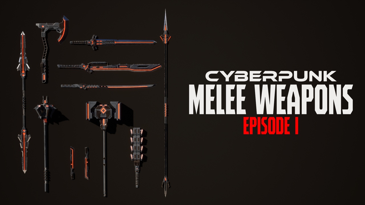 Media 1 for listing Cyberpunk Melee Weapons - Episode 1