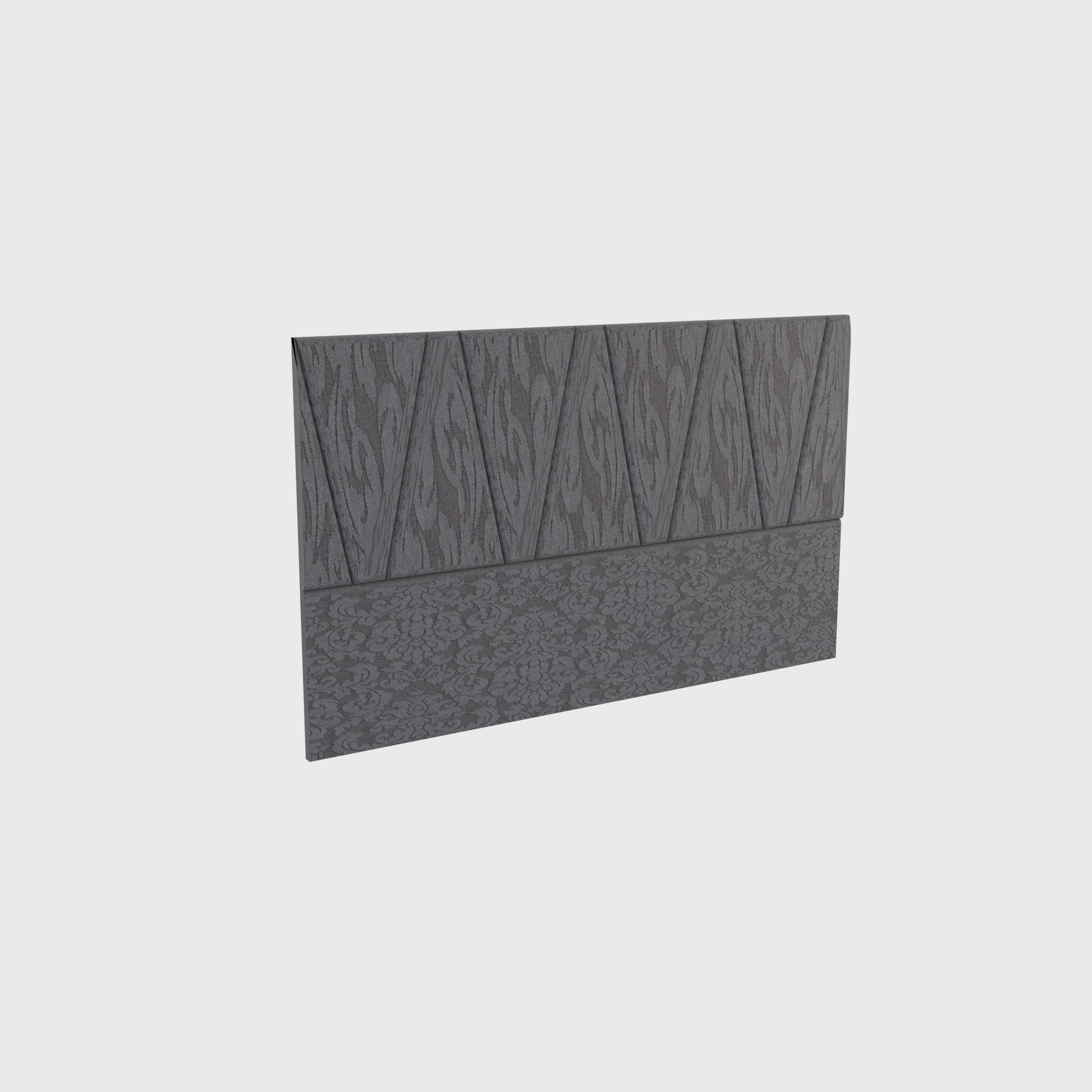 Media 1 for listing Bed Headboard Upholstered Large Cones