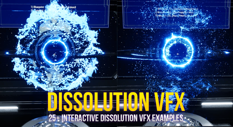 Dissolution VFX Pack using Niagara | Fab