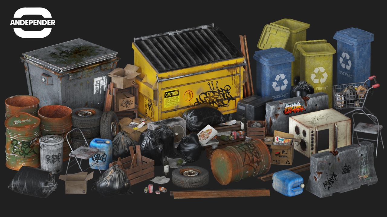 Garbage Collection For Environment vol.1 | Fab