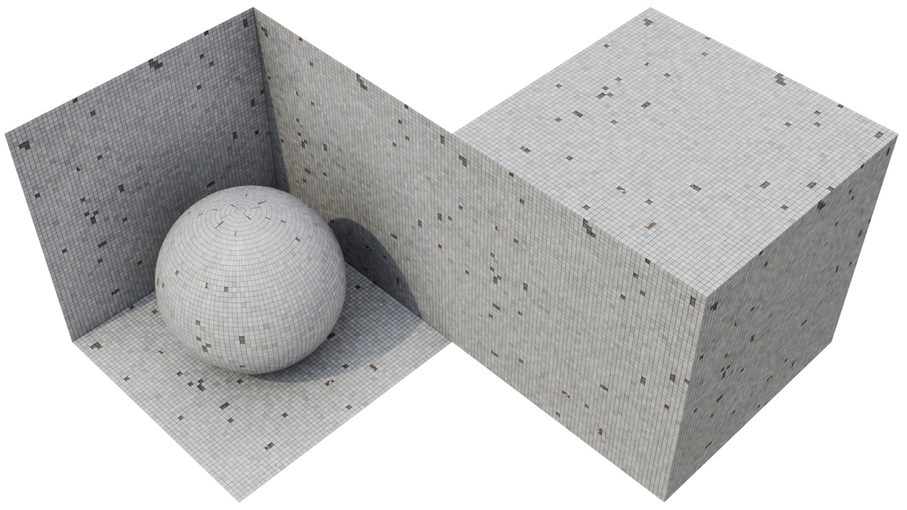 Media 1 for listing Realistic PBR material. Tiles square #1