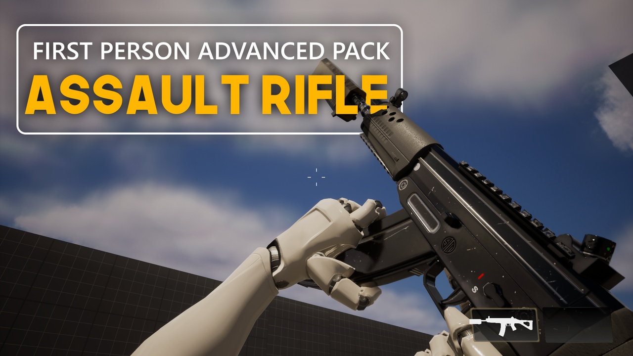 Media 1 for listing First Person Advanced Pack: Assault Rifle