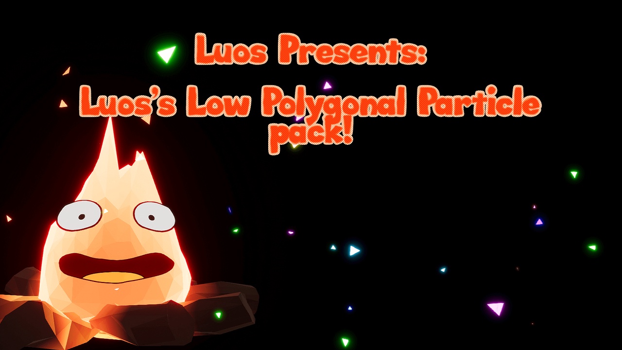 Media 1 for listing Luos's LowPoly Particle Pack