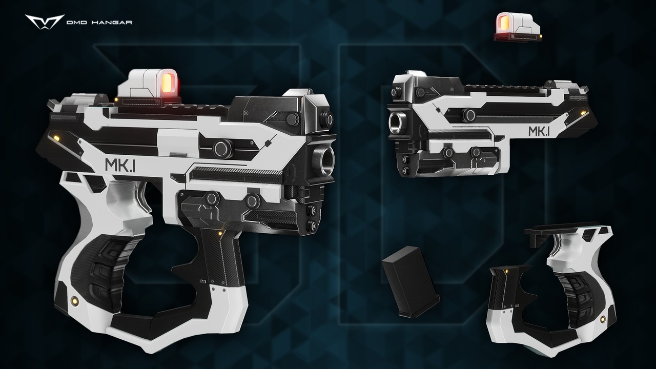 Медиа 1 для объявления SciFi Pistol MK I - Energy