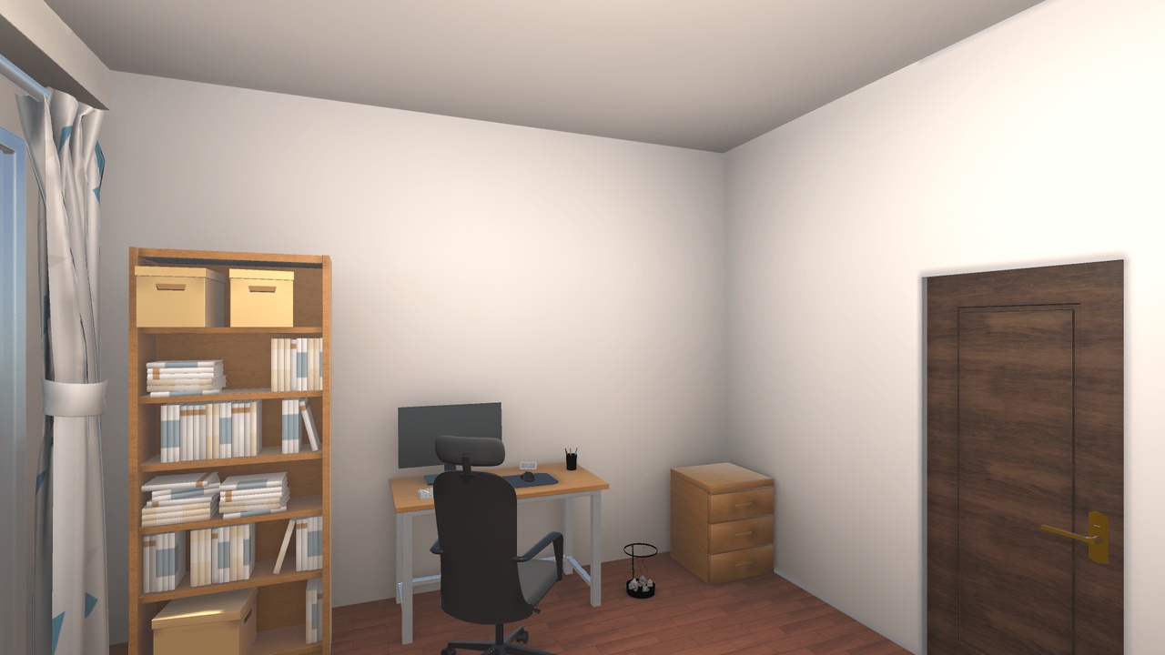 Media 1 for listing Simple Bedroom Scene Pack