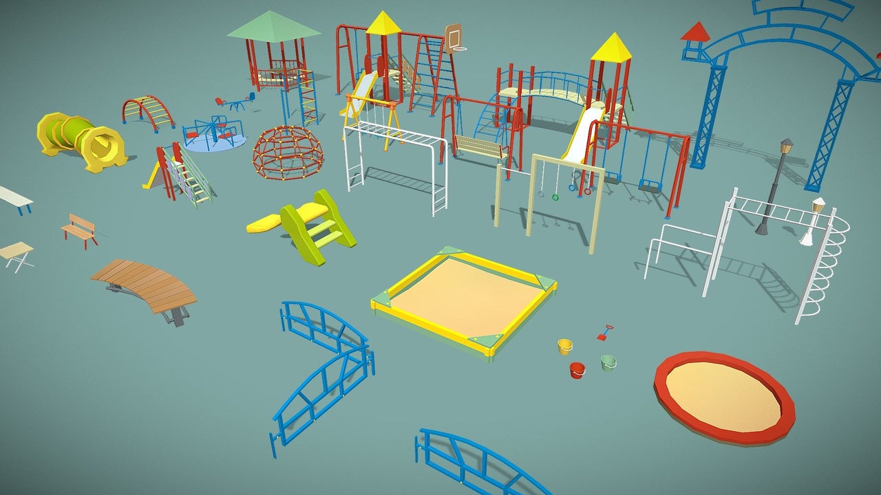 Media 1 for listing Props Pack - Playground