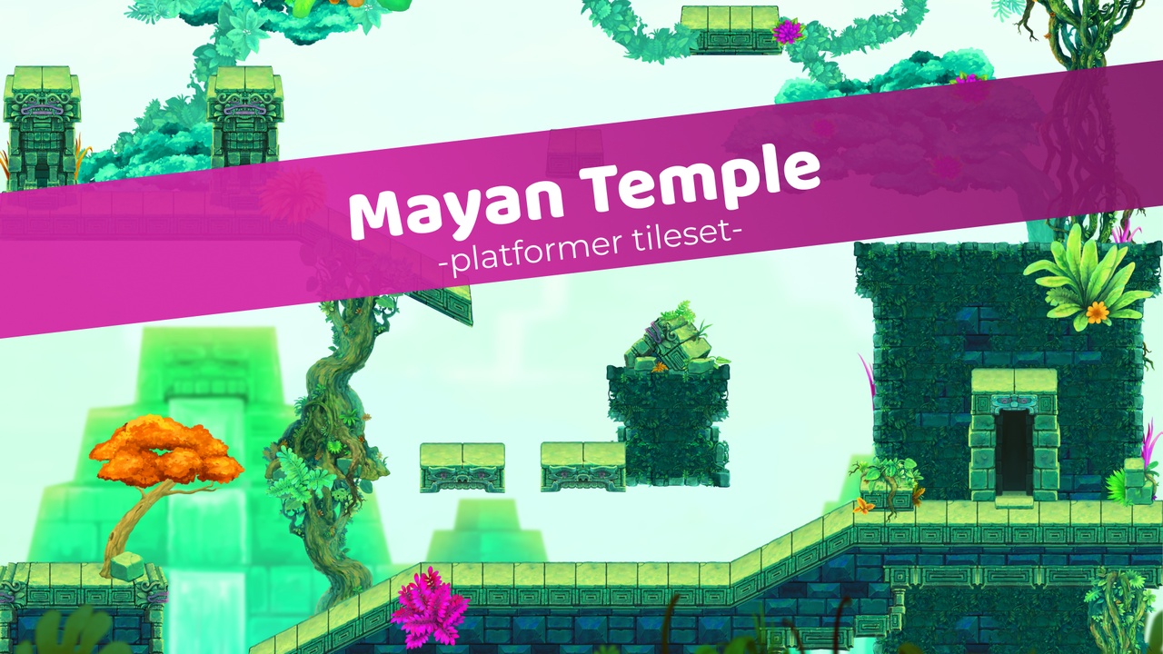 Media 1 for listing Mayan Temple - Platformer Tileset
