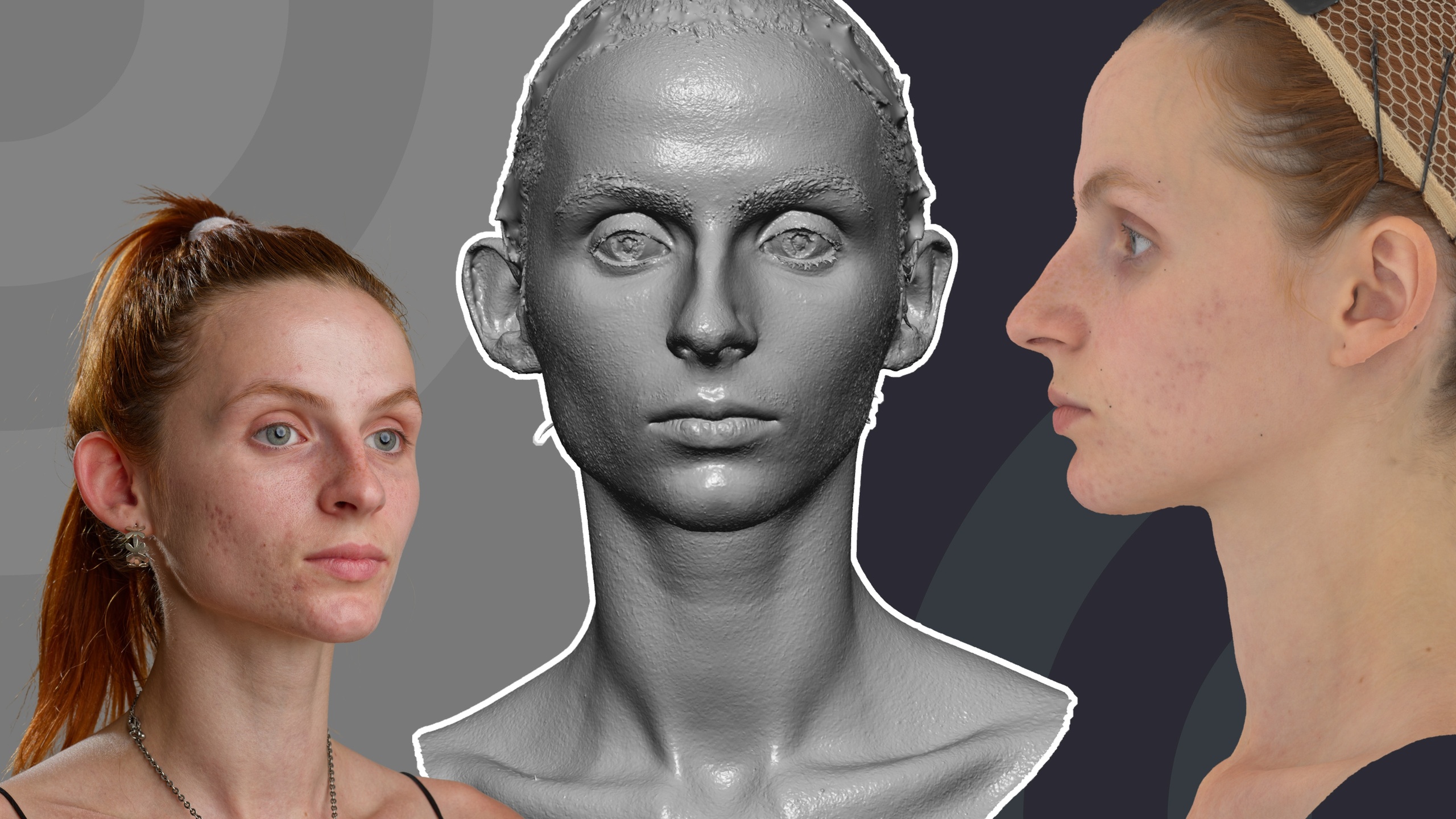 Media 1 for listing Head · Neutral · 0064 · Female · 23