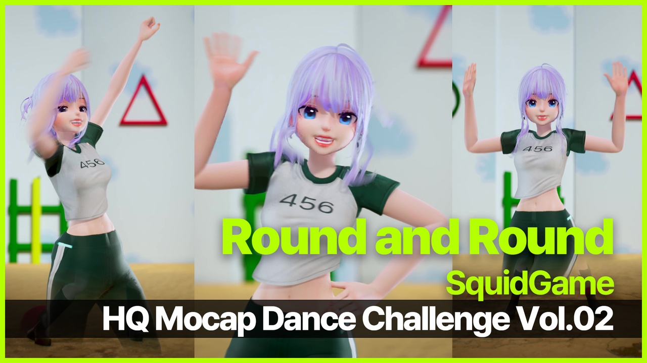 Media 1 for listing “Round and Round Challenge - Squid Game " Signature Part Cover Dance