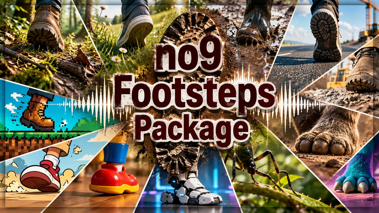 Media 1 for listing Footsteps Audio SFX