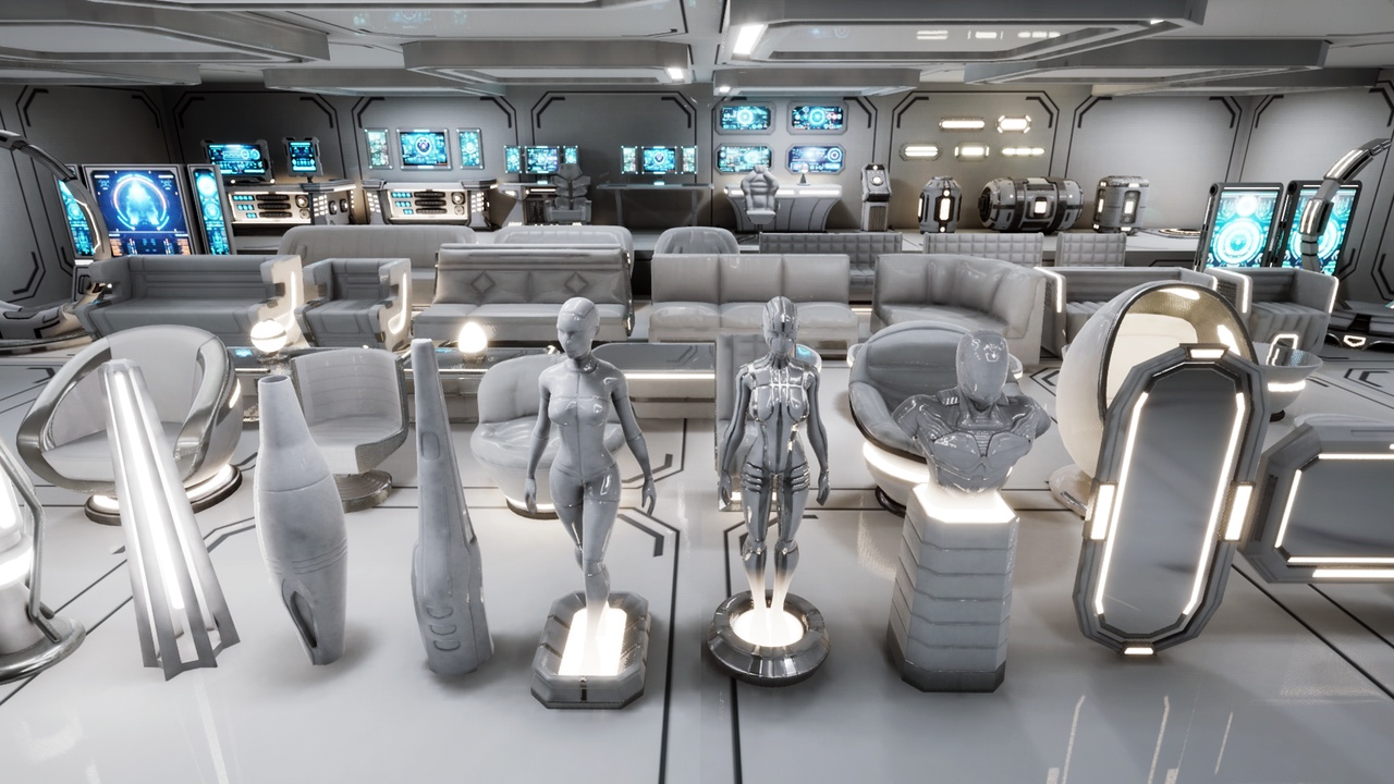 Media 1 for listing Sci-Fi Furniture and Props