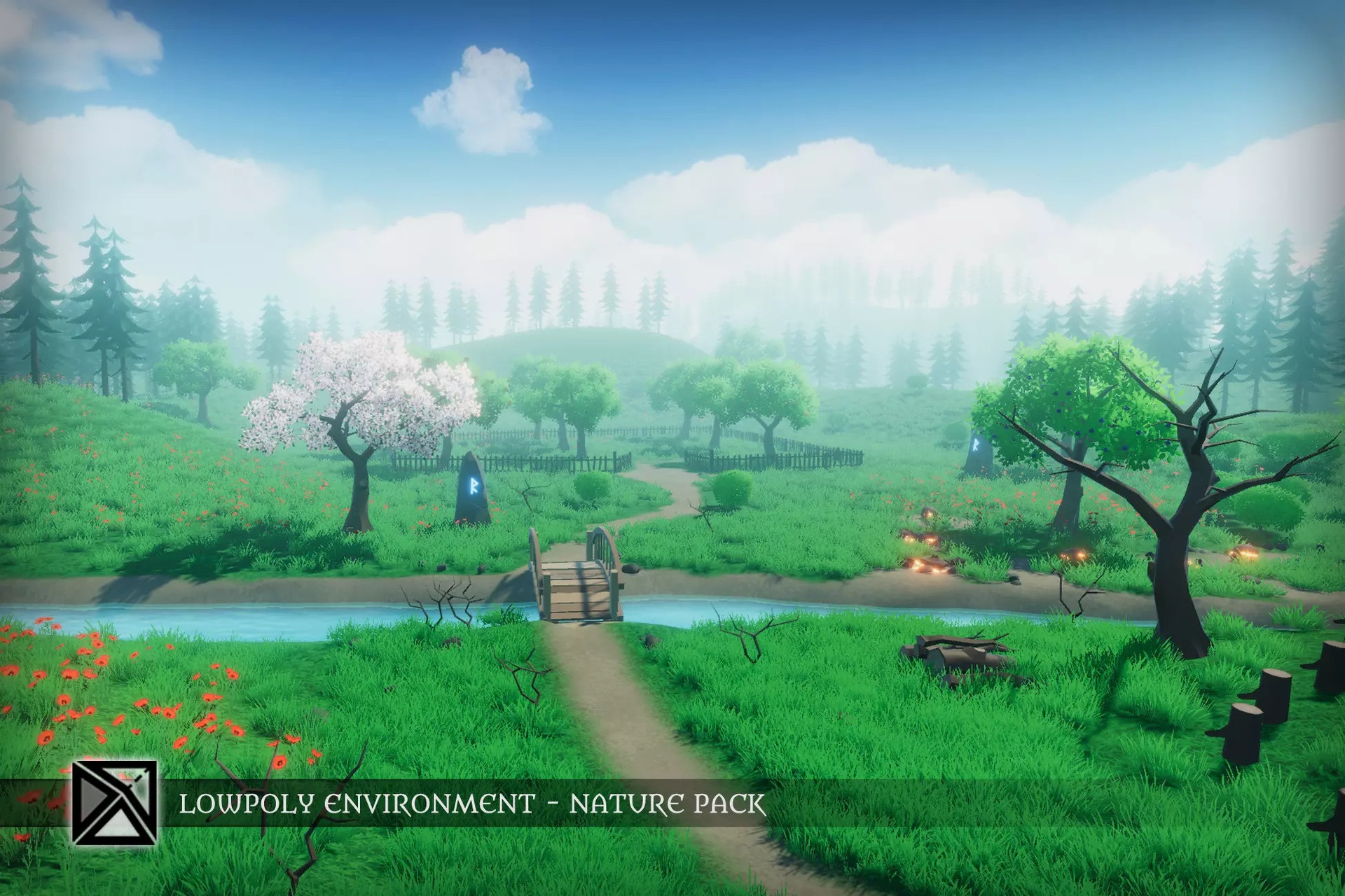 Media 1 for listing Lowpoly Environment - Nature - Free - MEDIEVAL FANTASY SERIES