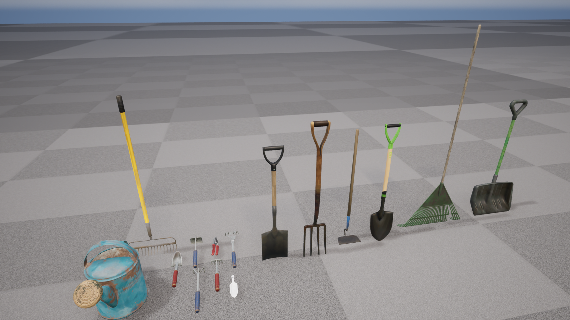 Garden Tools Pack | Fab