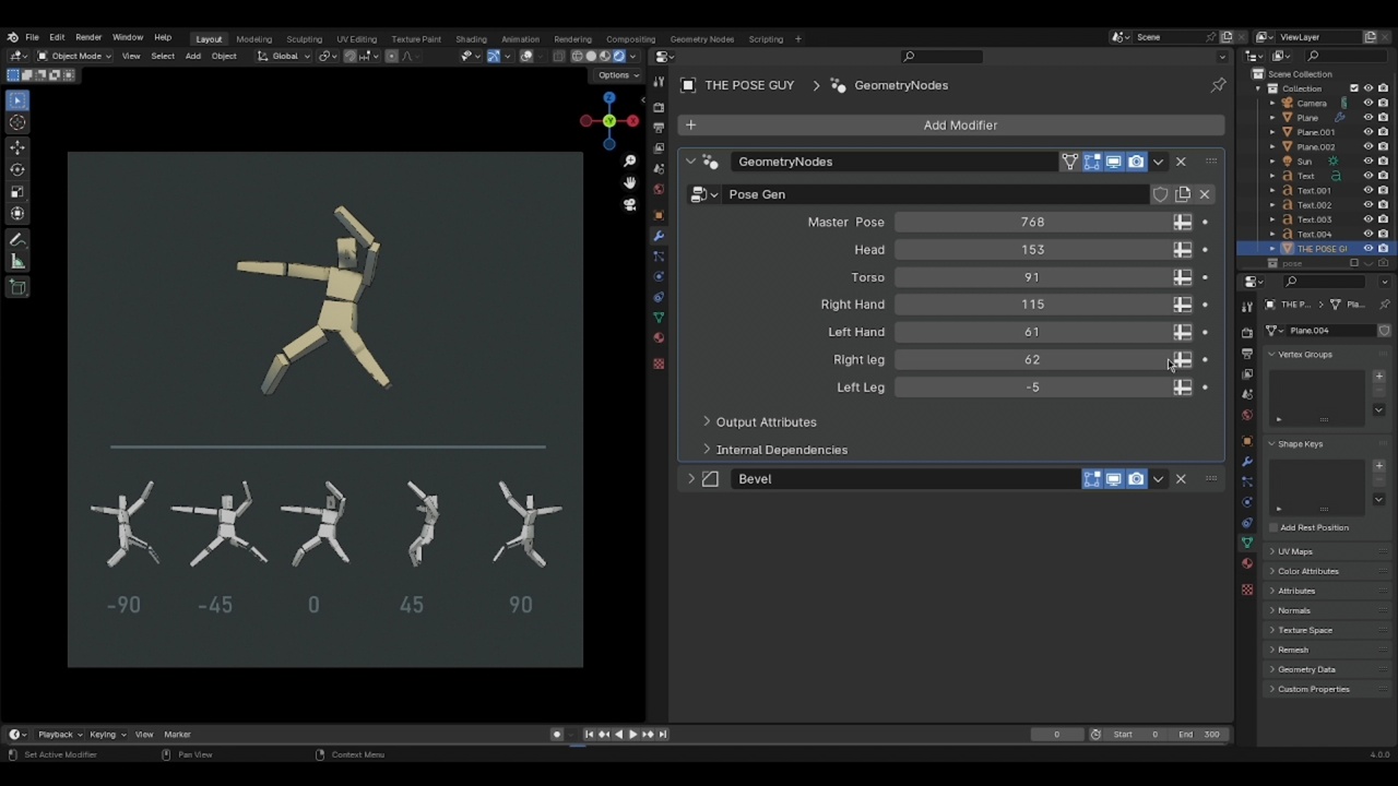 Media 1 for listing Procedural Posing Figure