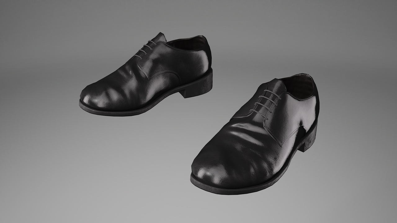 Media 1 for listing Business Shoes - Metahuman Outfit