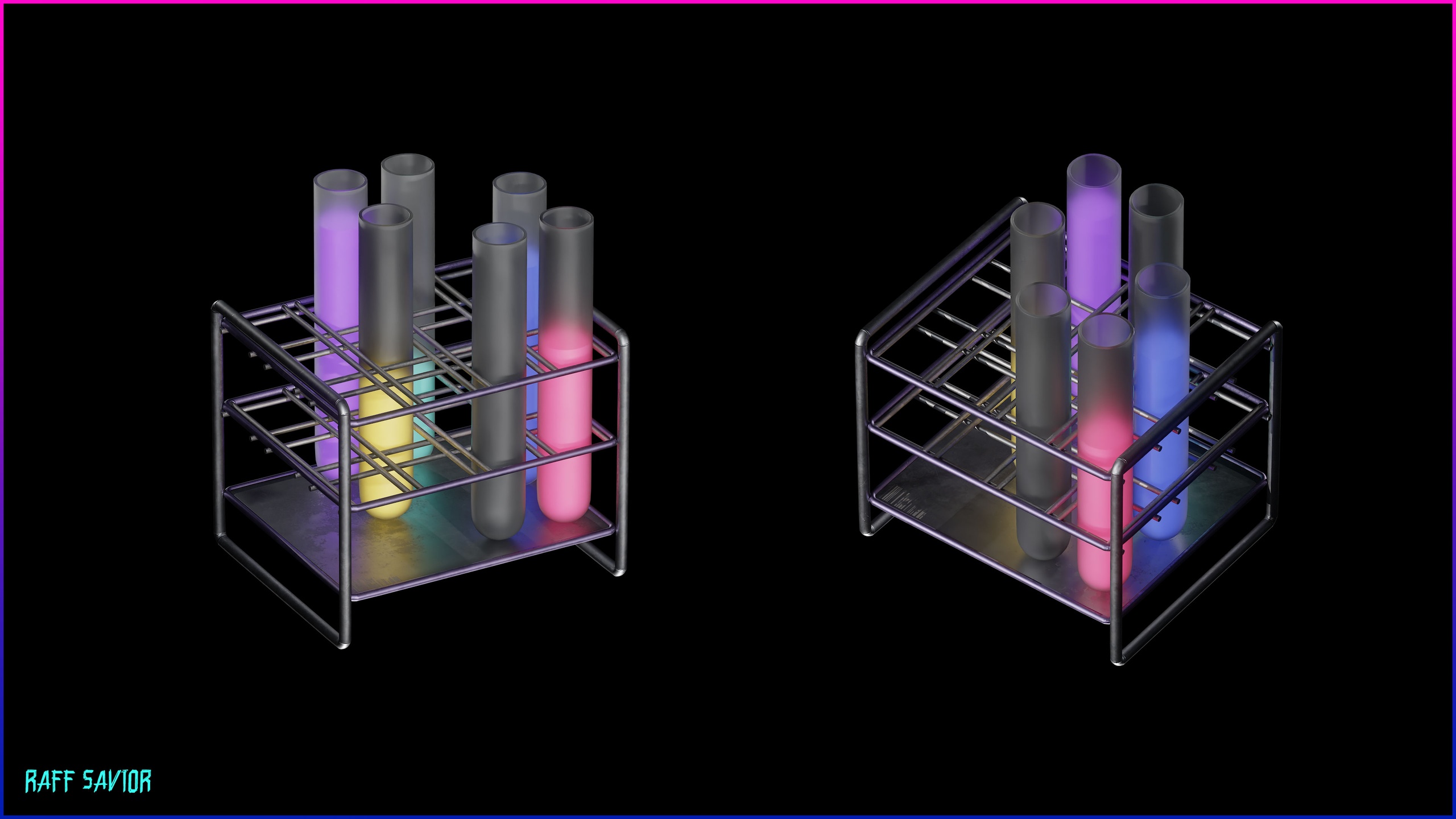 Media 1 for listing Neon Test Tubes