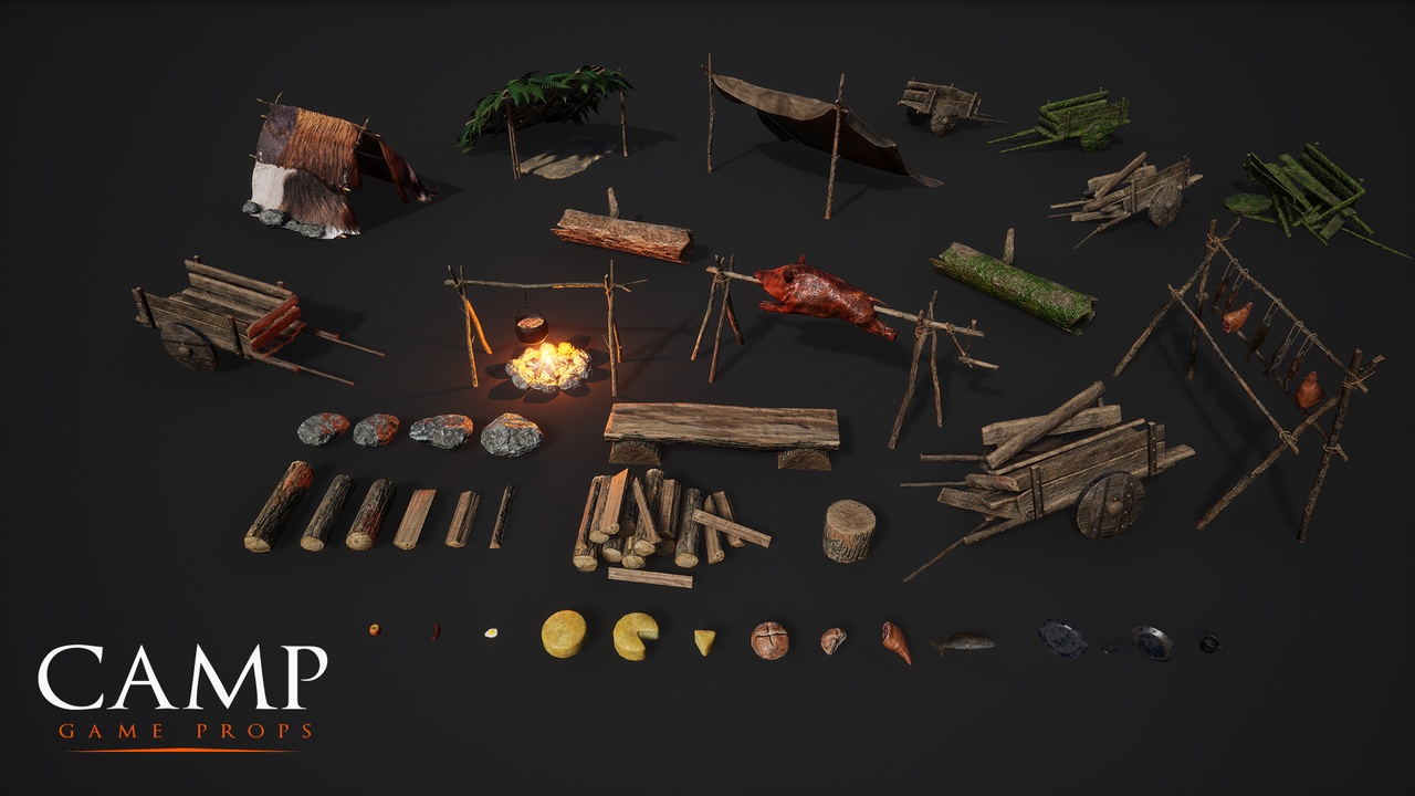 Media 1 for listing Camp - Game Props