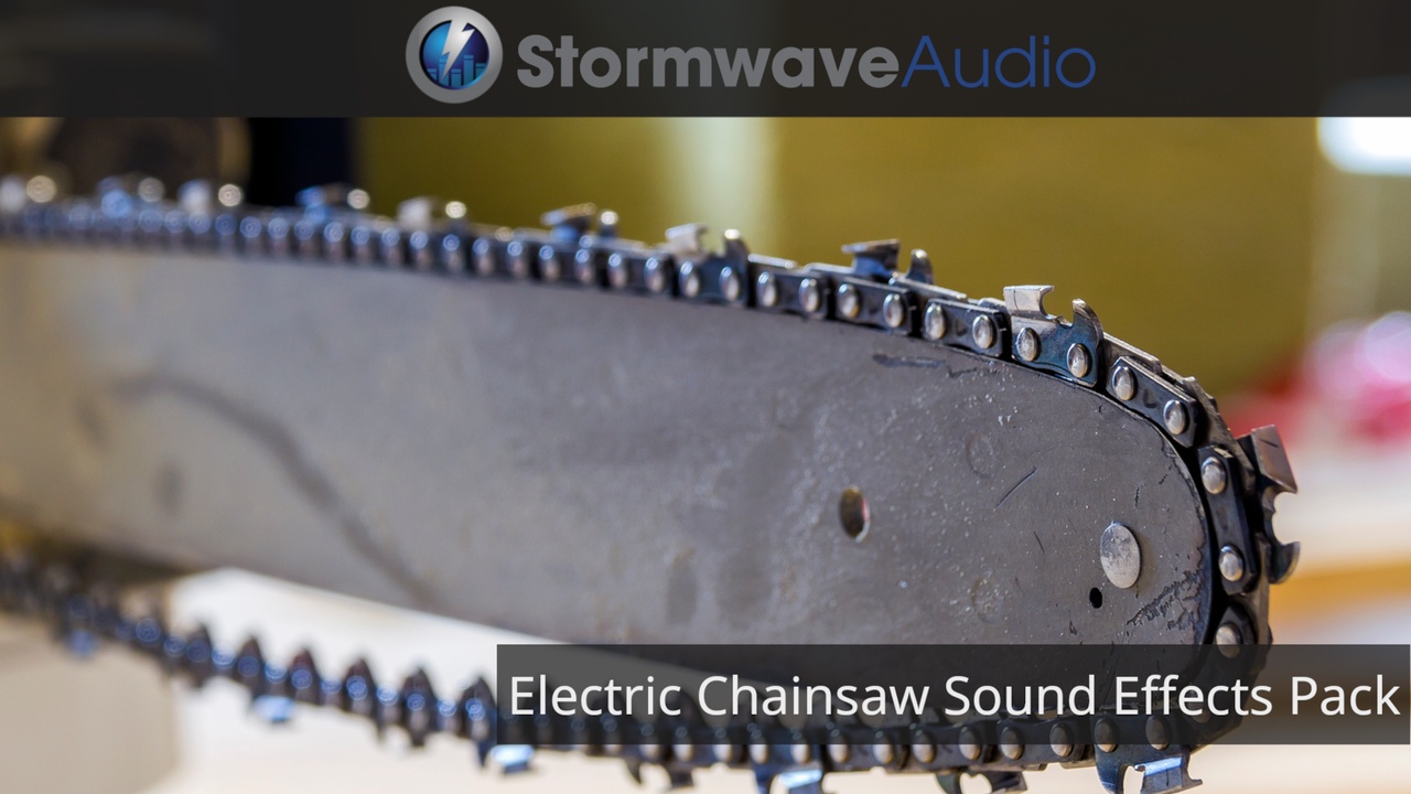 Media 1 for listing Electric Chainsaw Sound Effects Pack