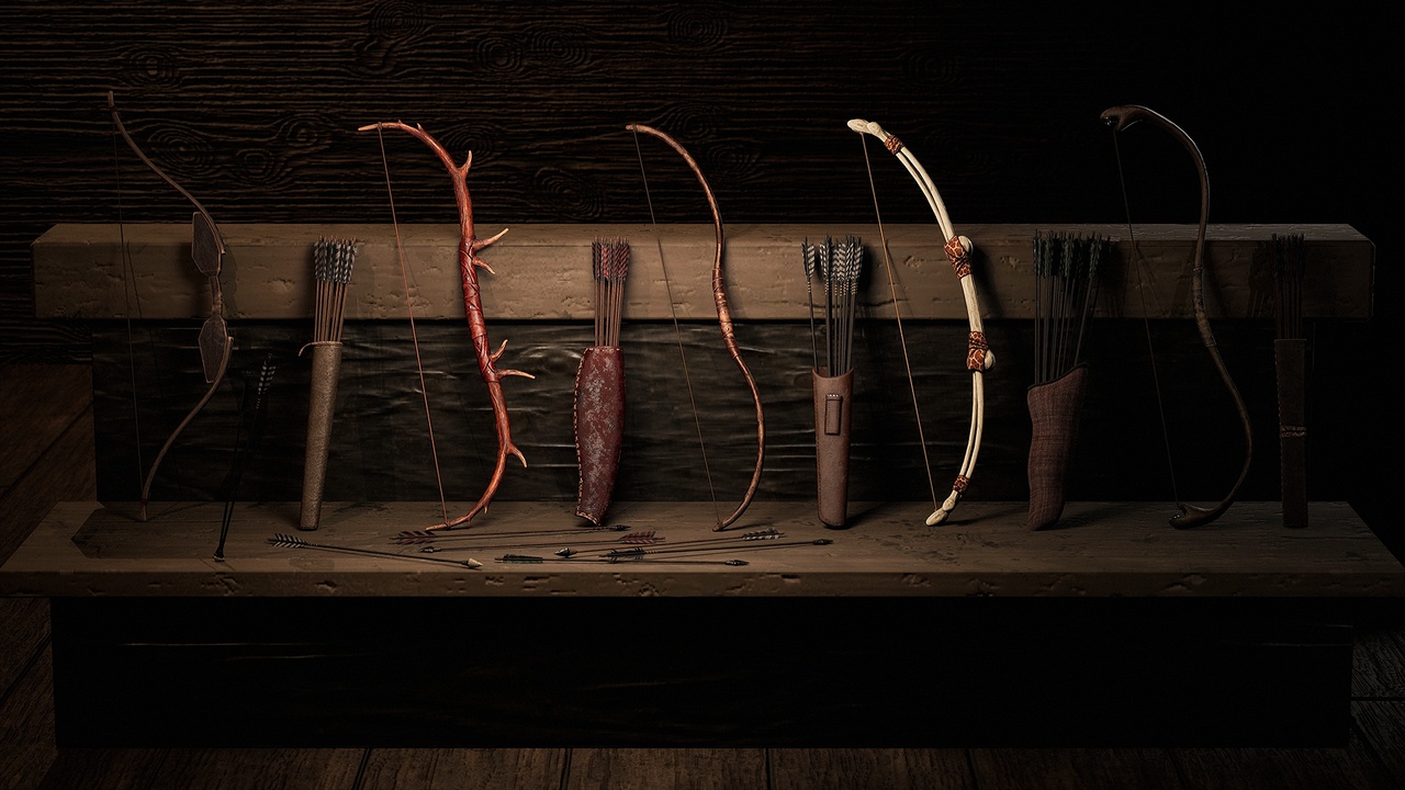 Media 1 for listing Modular Longbow Pack - Game-Ready