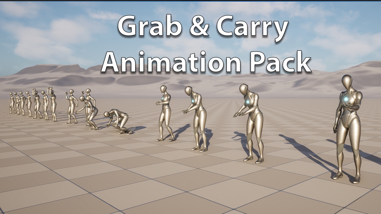 Media 1 for listing Grab & Carry Animation Pack