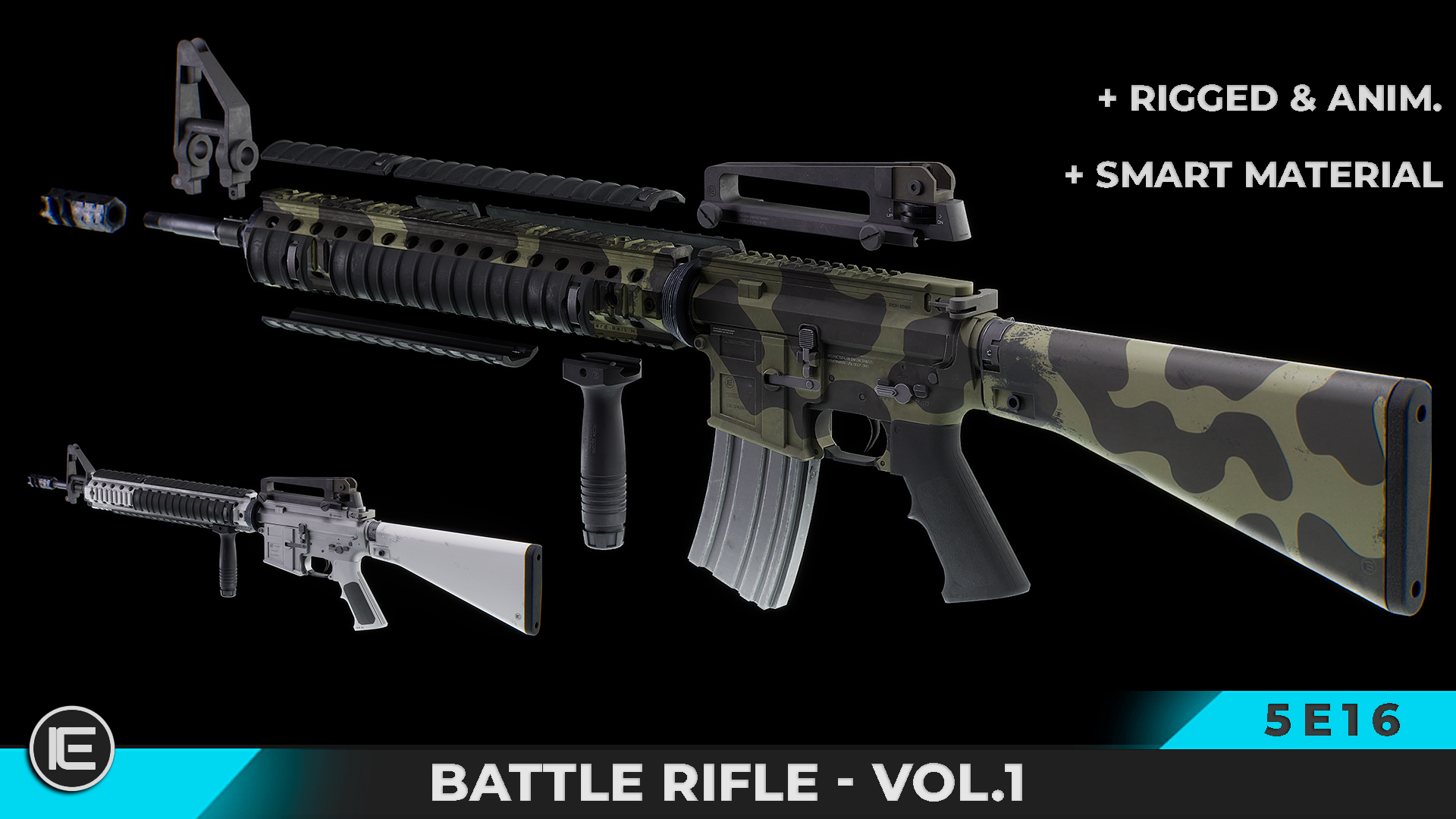 IE Pro Kit – American Service Rifle – 5E16