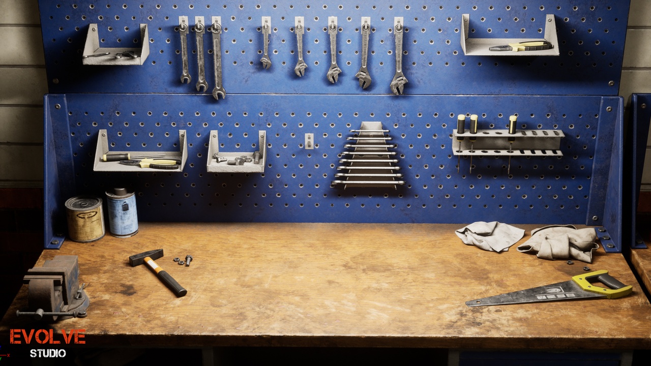Media 1 for listing Workbench Tools Props Pack