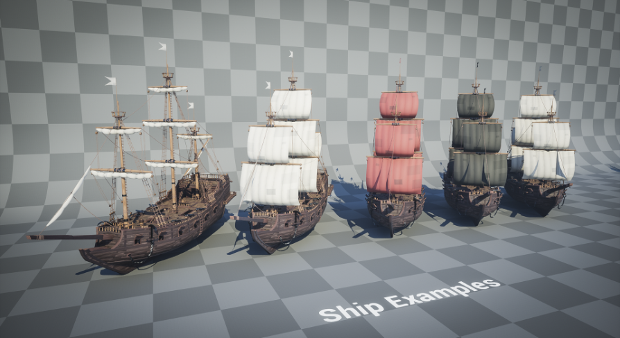 Stylized Galleon