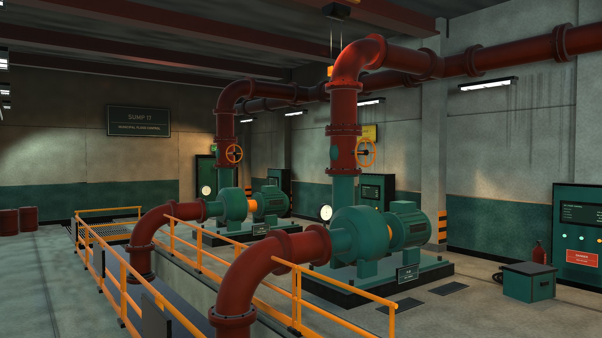 Grid Kit Modular SUMP 17 - Underground Flood Control Station (Modular Kit) | Fab